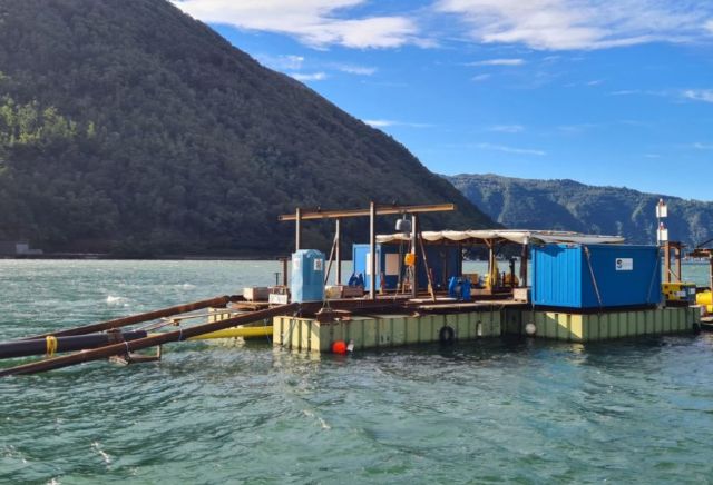 Capolago: un nouveau gazoduc au fond du lac de Lugano